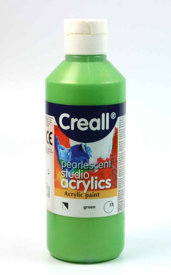Acryl Verf - Pearlescent Green - 250ml   