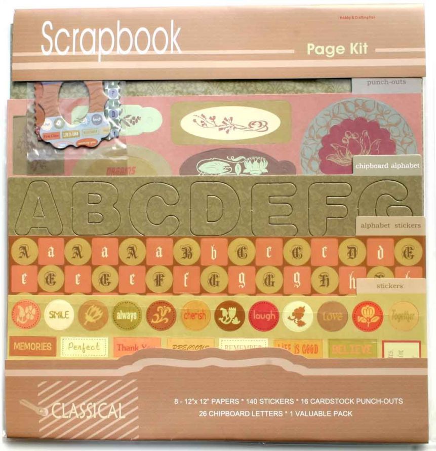 Classical Scrapbook Set