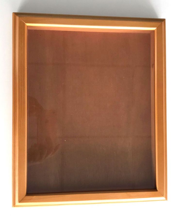 Diorama Houten Lijst - Pitch-Pine - 410 x 510 x 25mm