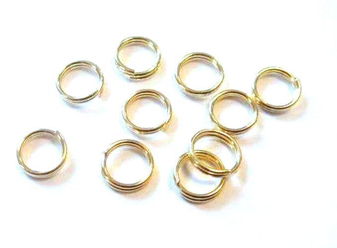 Double Split Ring - Gold - 6mm
