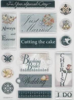 Wedding Relief Stickers