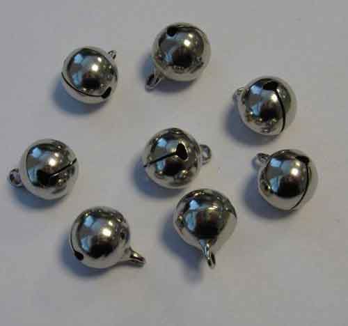Jewelry Bells - Silver - 12mm