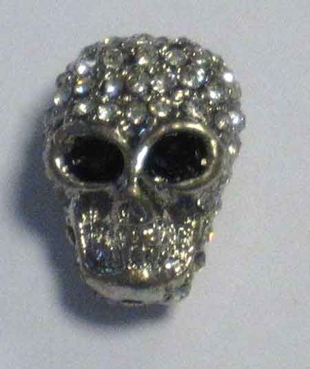 Perle Skull avec Strass
