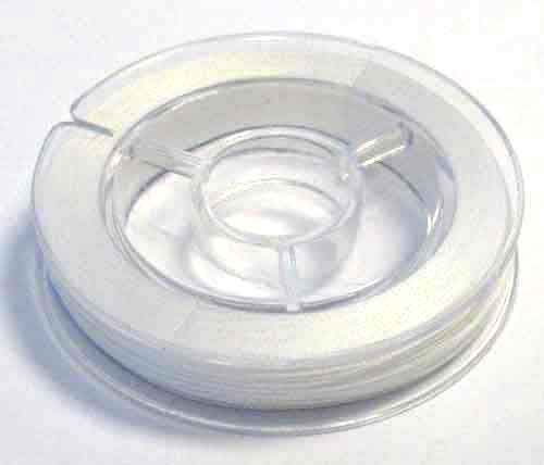 Perlenfaden - Silky - Weiß - 0,15mm x 100M