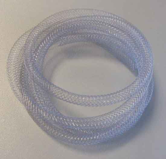 Fish Net Tubes - Nylon - Gray