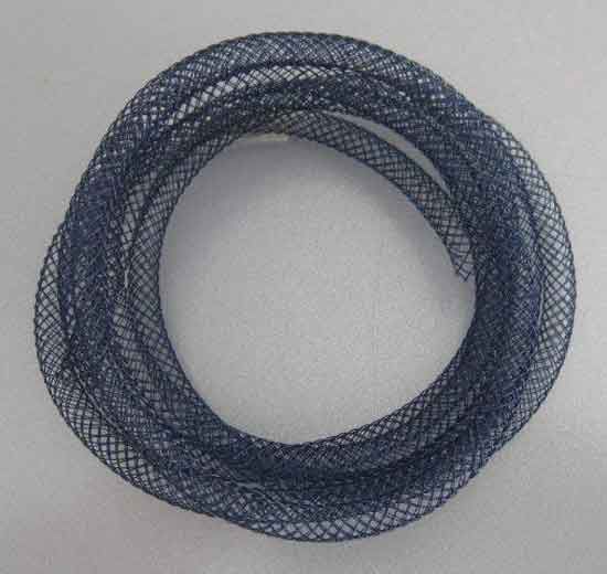 Fish Net Tubes - Nylon - Navy Blau