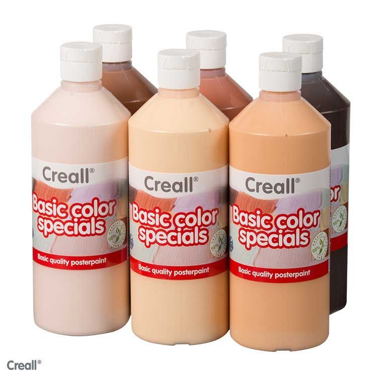 Creall-basic color specials - colours of the world - 6x 500ml