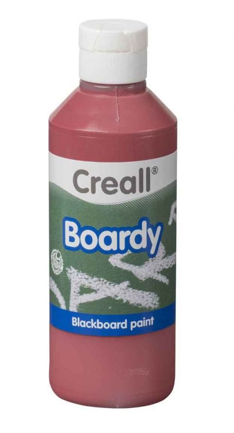 Black Board Paint - Creall-Boardy - Red - 250ml
