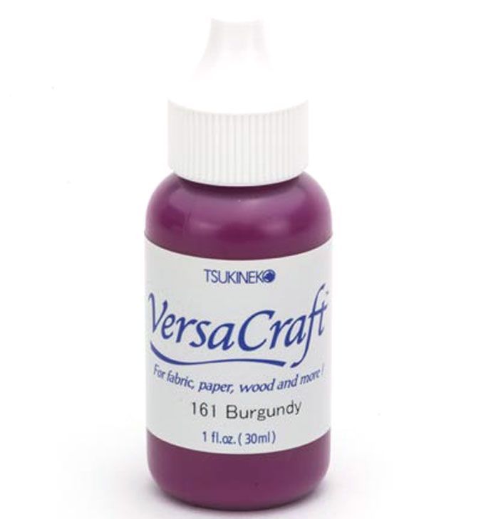 VersaCraft Inker - Refill Ink - 30ml - Burgundy