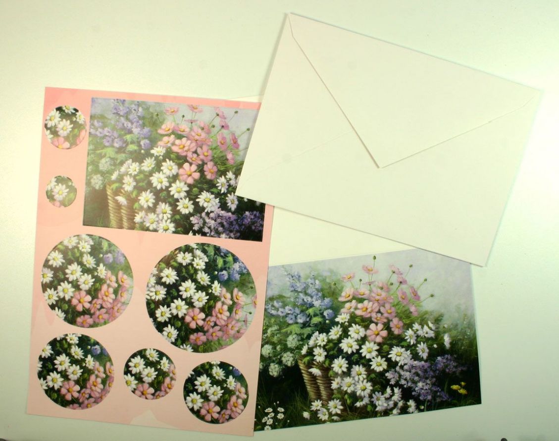 Flowers Cards Set