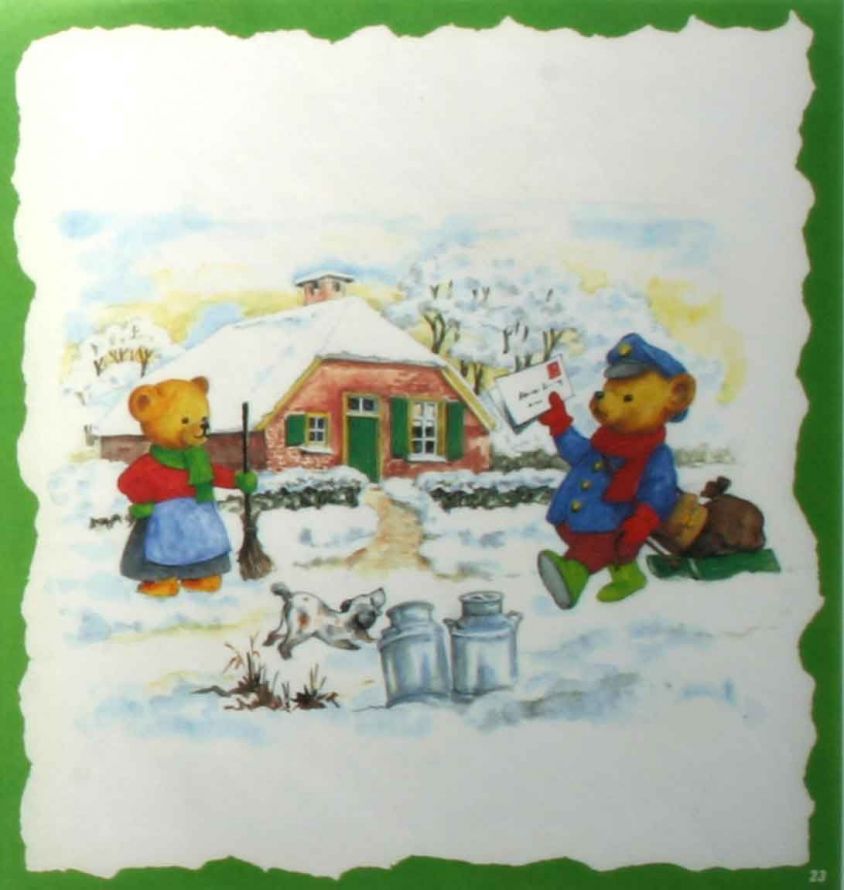 Bears in the Snow - Decor Vloei