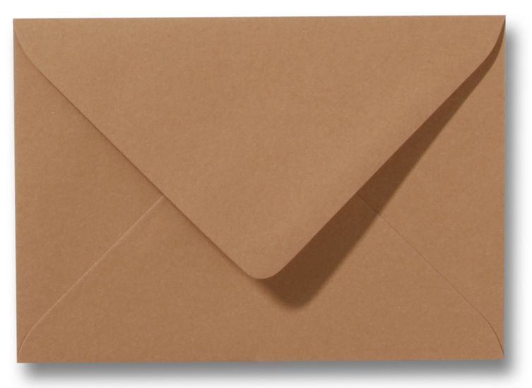 1000 Envelopes - C6 - Light Brown