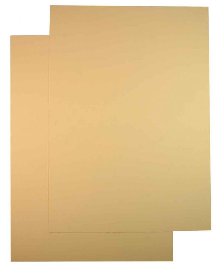 Luxery A5 Cardboard Package - Light Salmon with Structure - 20 Sheets