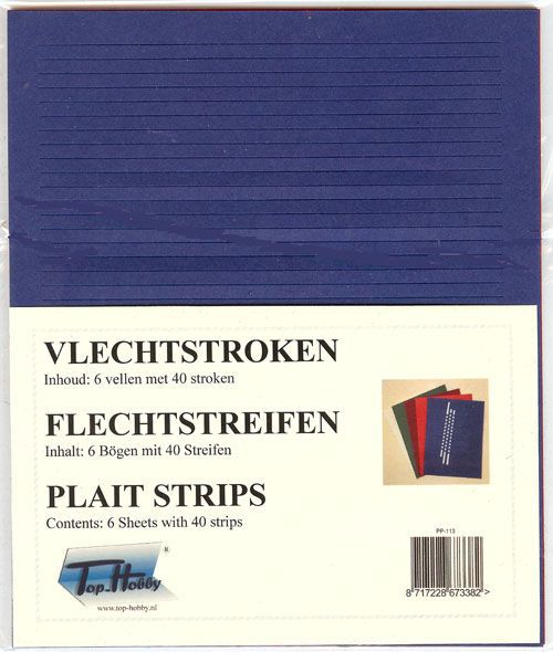 Plait Strips Package - 6 Christmas Colours