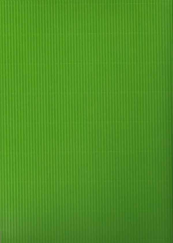 50 Corrugated Cardboard Sheets - Light Green