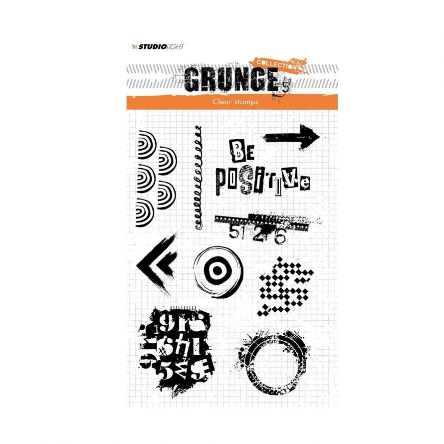 Transparante Stamp - Grunge Collection 2.0 
