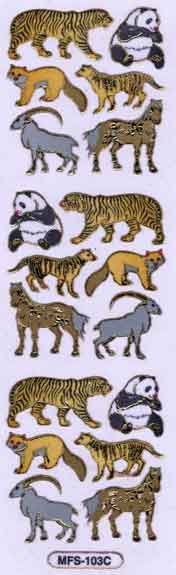 Wildlife Sticker Sheet