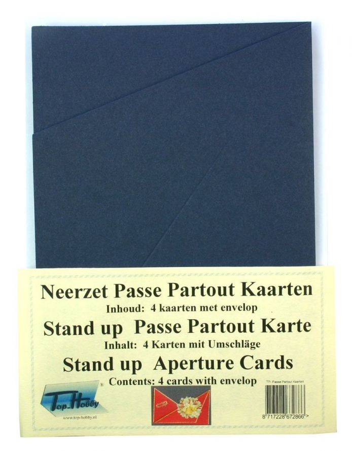 Stand Up Cards Package - Dark Blue