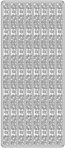 Lines - Peel-Off Sticker Sheet - Multi