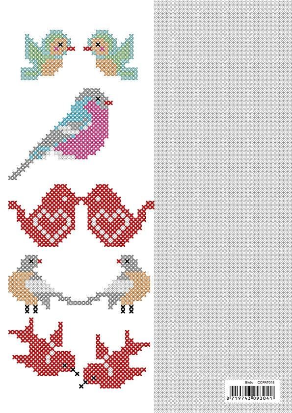 CrossCraft Patterns - 18 Birds