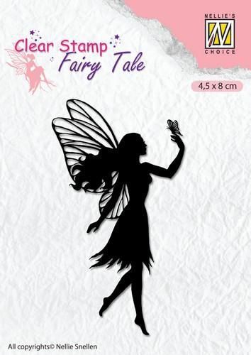 Transparante Stempel - Silhouette - Fairy Tale