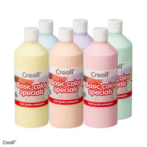 Creall-basic color specials Pastelltönen - 6x500ml