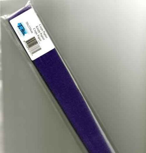Papier Crêpe - Violet - 50 x 250cm