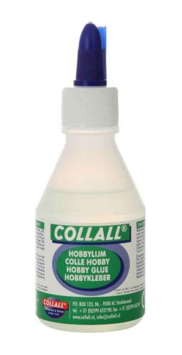 Hobbylijm Collall -100 ml. Flacon- Geschikt voor div. hobbies