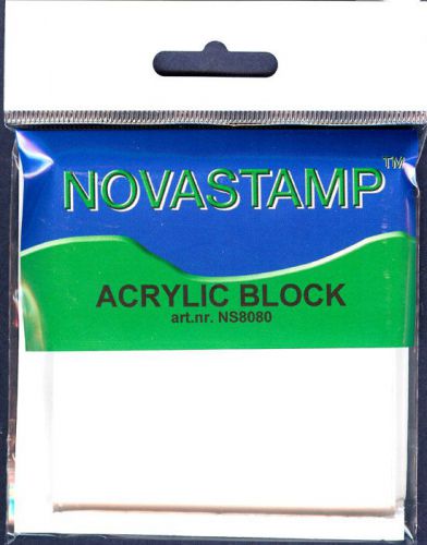 Acrylic Stempel Blok voor transparante stempels