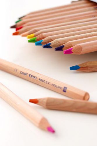12 Trixi Crayons de Couleur