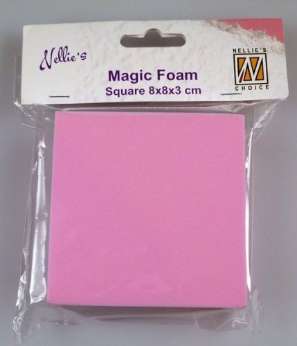 Magic Foam Block - Vierkant - 80x80 x 30mm
